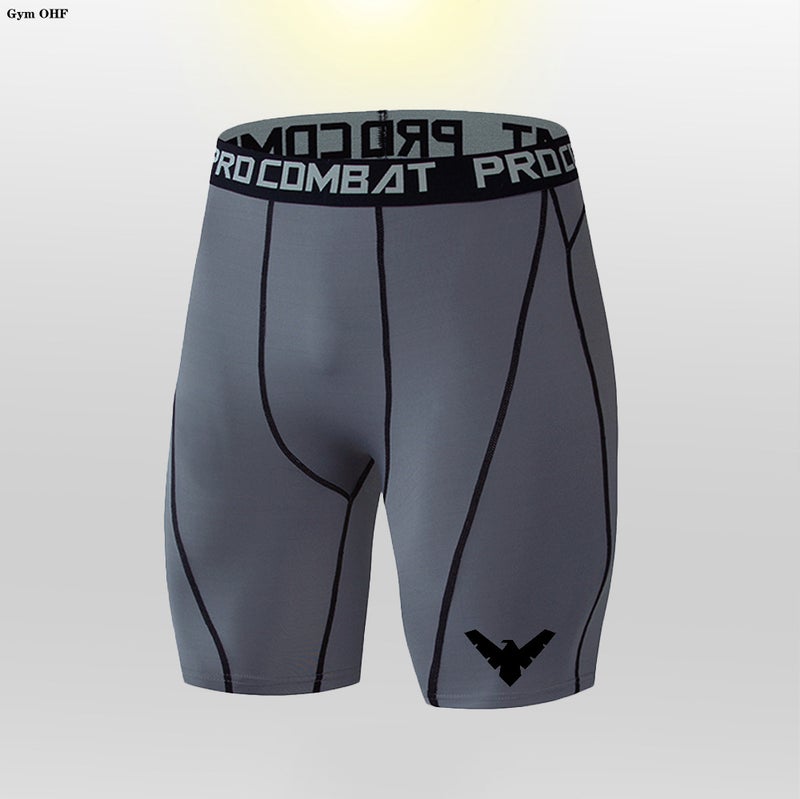 Athletics Training Fitness Tight Shorts Running Quick-Drying Basketball Shorts Stretch Pants Tight Pants Sports - Image 1
